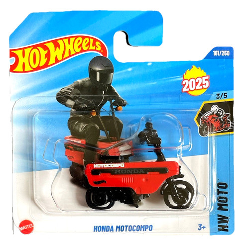 Hot wheels honda motocompo - hot,