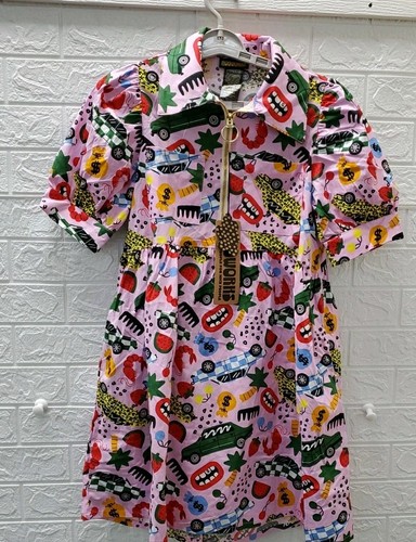 Vestito multicolore mezza - , zip