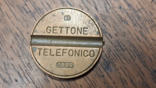 Gettone telefonico 7509 - telefonico, ut