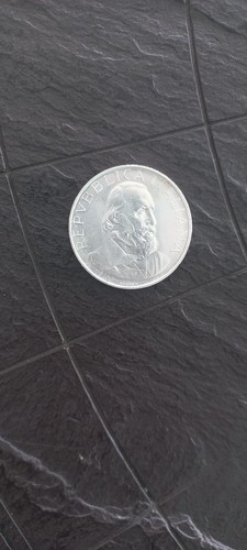 Moneta argento 835 lire - moneta, 500