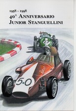 STANGUELLINI FORMULA JUNIOR 1958/1998 40° ANNIVERSARIO CARTOLINA - 447