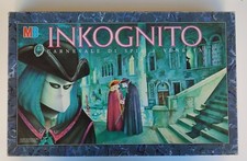 INKOGNITO CARNEVALE DI SPIE A VENEZIA MB 409203 3 4 GIOCATORI COMPLETO VINTAGE