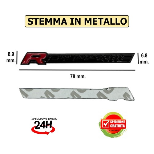 Logo stemma dinamic nero - r,