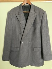 Loro Piana Superfine 110 Double Breasted Jacket Sartoria Fusco Made In Italy 52