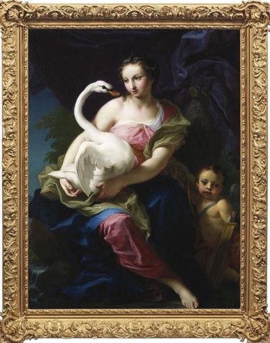 Antico dipinto mano vecchio - a,
