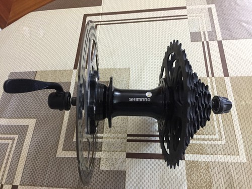 Mozzo posteriore shimano - mozzo,