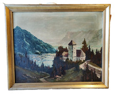 GRANDE ANTICO QUADRO DIPINTO