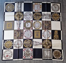 FOULARD Cartier 100%  soie Montre Tank- Must Cartier SILK SCARF Watch Cartier 