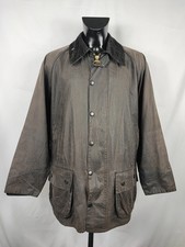 Barbour Giacca Beaufort vintage nero C46/117cm - Man Black Beaufort Waxed jac...
