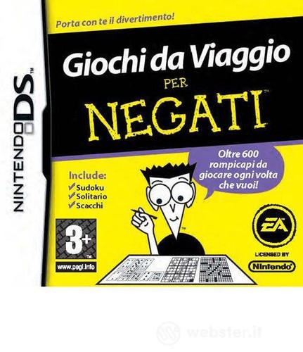 Giochi viaggio per negati - giochi,