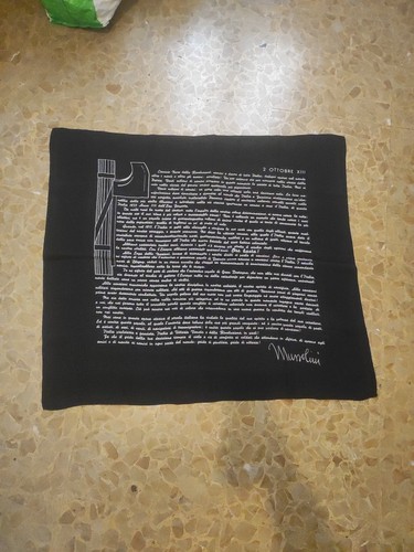 Ww2 fazzoletto foulard seta - ww2,