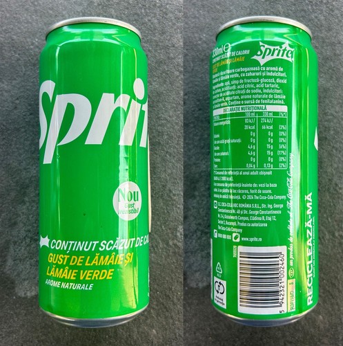Sprite romania lattina da - lattina,