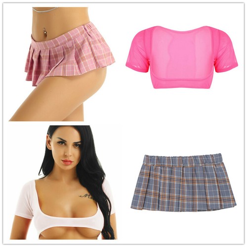 Crop top donna trasparente