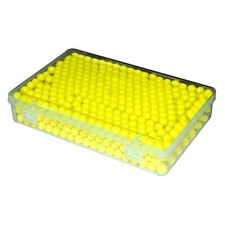 1000 pezzi proiettili BB in plastica da 6 mm per pistole giocattolo e pistola ad aria compressa portata da 50 a 60 metri