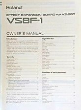 Original Roland VS8F-1 Effect