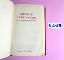 Libro religione messale - messale, e