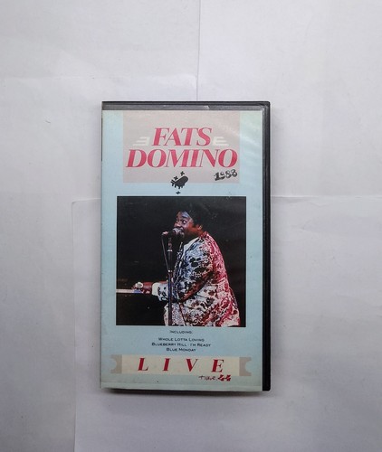 Fats domino 1988 live - fats, vhs