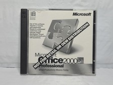 Microsoft Office 2000 Professional Set di 2 CD-ROM - non per vendita al dettaglio o OEM