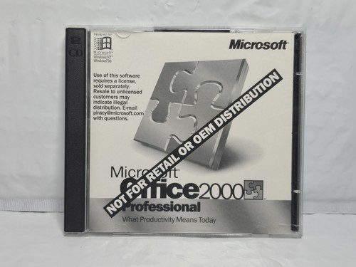 Microsoft office 2000 - microsoft,