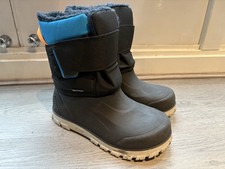 Stivali da neve Decathlon Quechua SH500 X-Warm impermeabili bambini ragazzi ragazze taglia UK 5