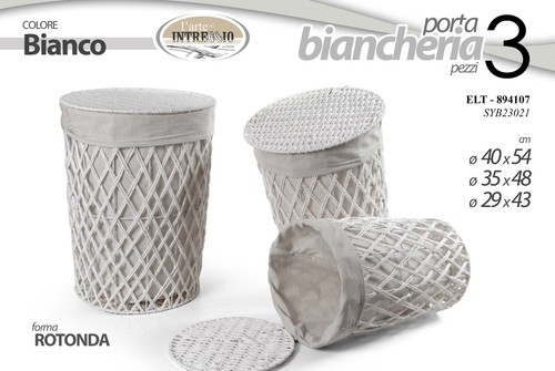 Set ceste portabiancheria - 3,