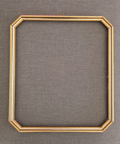 Vintage cornice legno con - cornice,