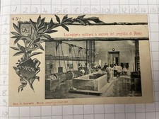 Cartolina Lavanderia Militare a vapore Roma SPQR con Timbro