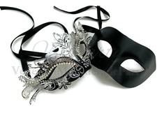 Coppia maschera ballo in