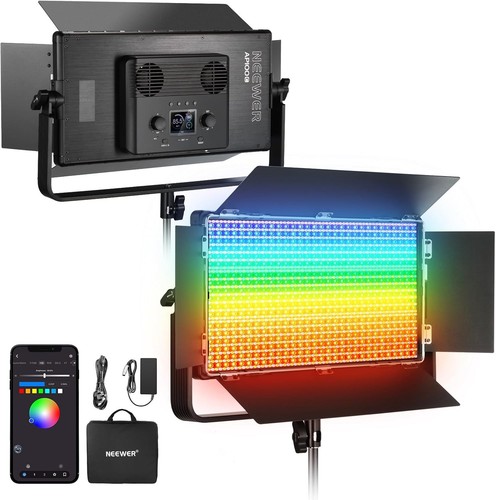 Neewer 105w rgb kit luci - neewer,