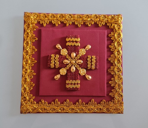 Palla copricalice rossa - palla,