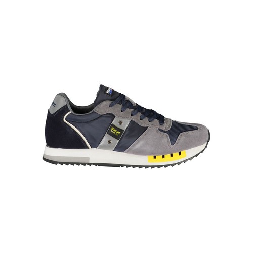 Blauer blue leather men - blauer,