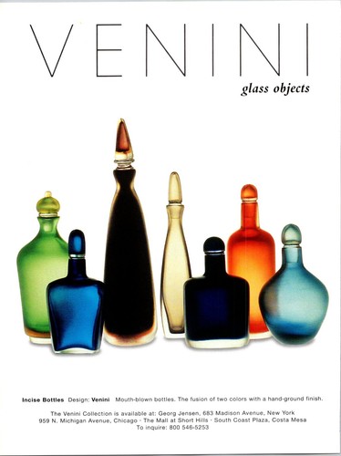 Venini oggetti vetro - venini,