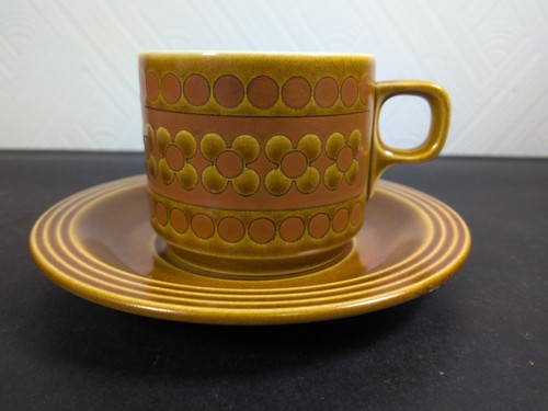 Tazza piattino zafferano - e,