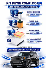 Kit Tagliando UFI Jeep