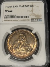 20 LIRE - Repubblica di SAN