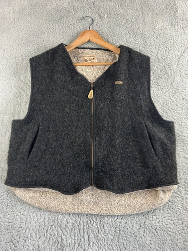 Veste sans manches grise - , en
