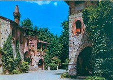 Cartolina Grazzano Visconti Piacenza viaggiata