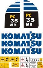 Komatsu pc35 mini - komatsu,