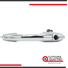 Maniglia Esterna Porta Anteriore Sinistra Fiat 500 2007-2015,SX,Cromata,guarnizi