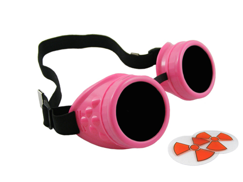 Occhiali cyber rosa neon - occhiali,