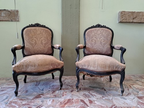 Coppia poltrone antiche - di,