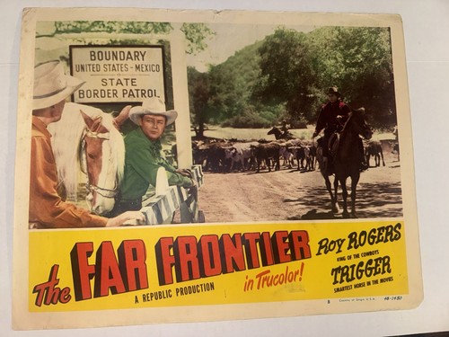 Vintage lobby card the far - card,