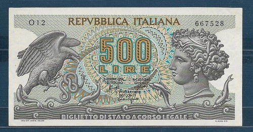 Italy 500 lire 1966 - /, 1966,
