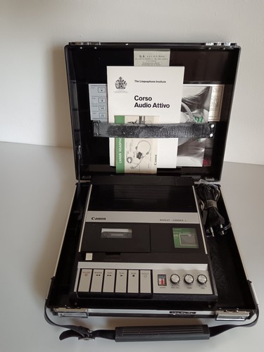 Registratore cassette canon - a,