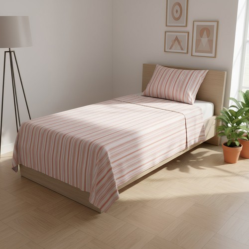Completo letto singolo righe