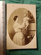 Adolphe H. Dubasty "Un bacio a papa'" foto riproduzione CVD vintage opera 1853