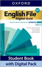 ENGLISH FILE HUB GOLD C1 - STUDENT'S BOOK + WORKBOOK + KEY + EN CHECK  -