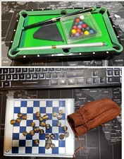 Biliardo mini + scacchiera
