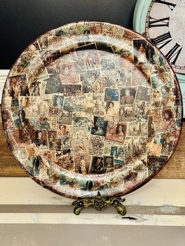 Piatto decorativo ceramica - piatto,
