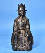 Statua studioso bronzo vintage